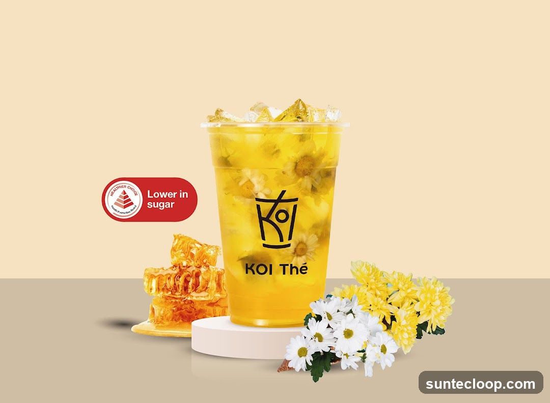 Koi Thé Product Advertisement