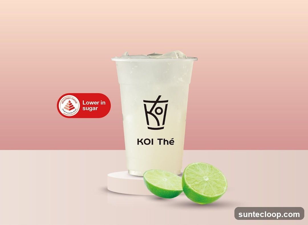 Koi Thé Product Advertisement