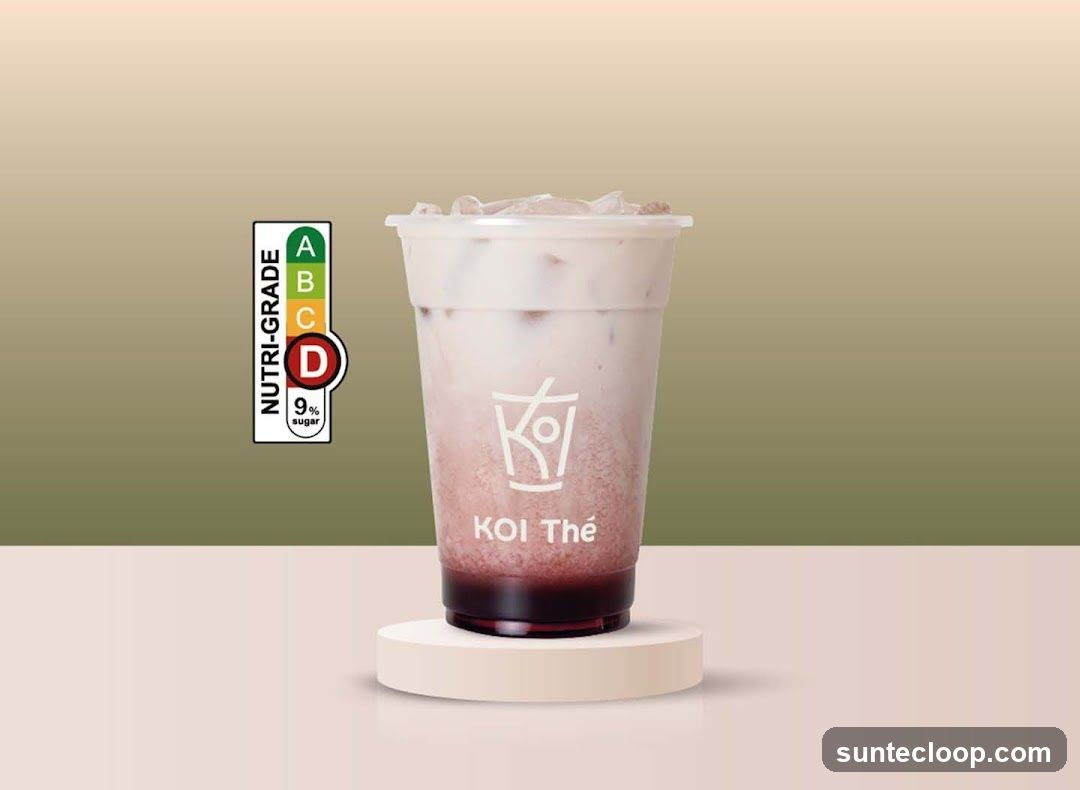 Koi Thé beverage