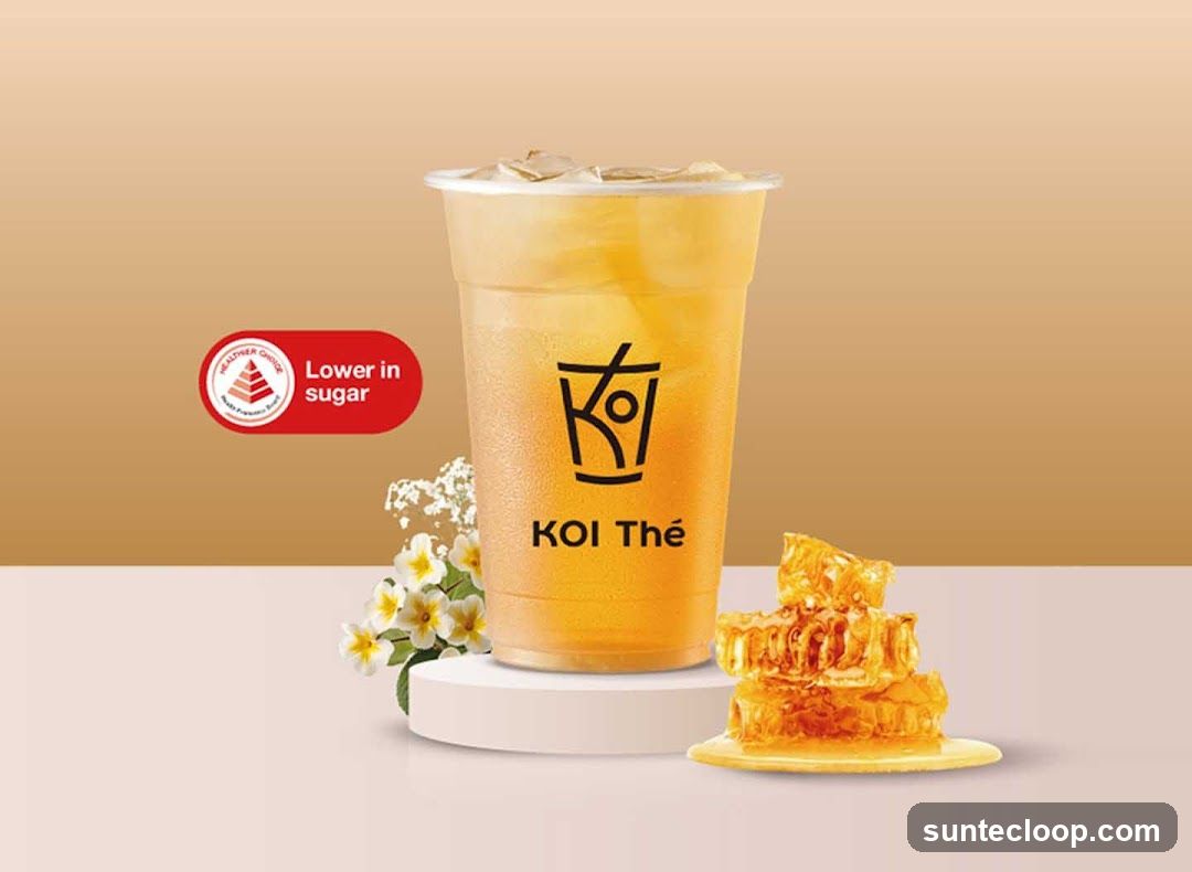 Koi Thé Product Advertisement