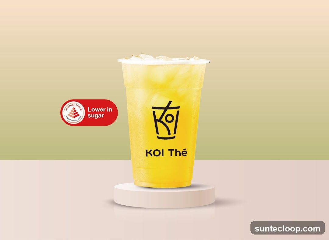 Koi Thé Product Display