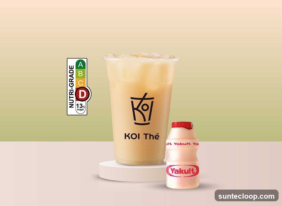 Koi Thé Product Display