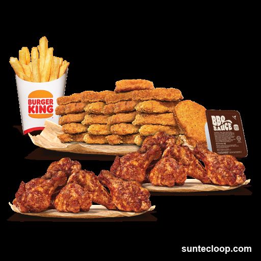 Burger King Chicken and Fries