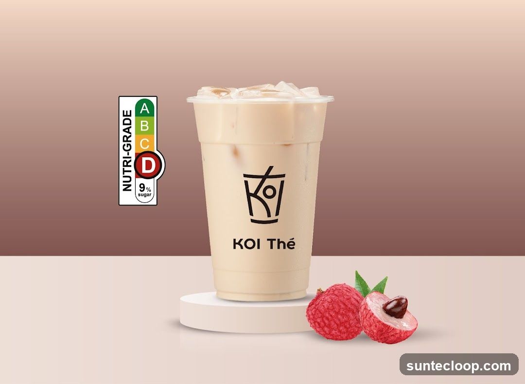 KOI Thé Drink with Lychee
