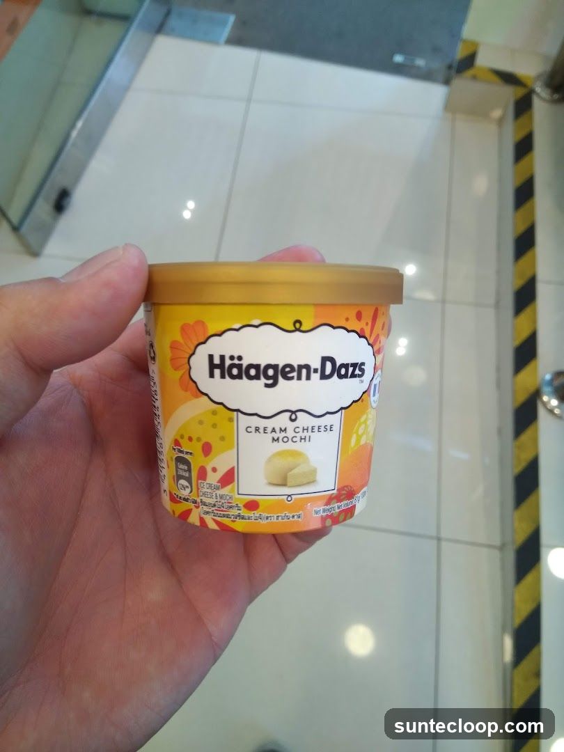 Häagen-Dazs Cream Cheese Mochi Ice Cream