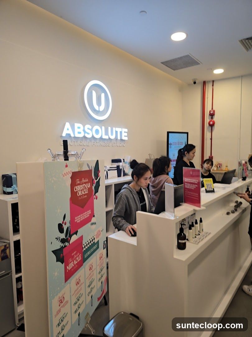 Fitness Studio Reception
