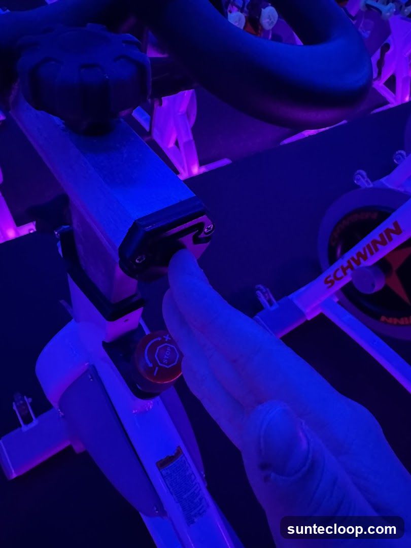 Spin Bike Adjustment