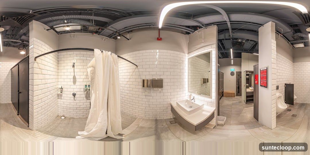 Gym Locker Room and Showers
