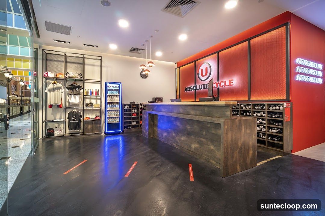 Absolute Cycle Store Interior