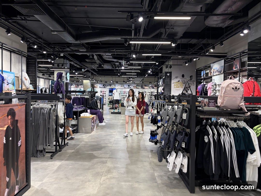 Adidas Store Interior