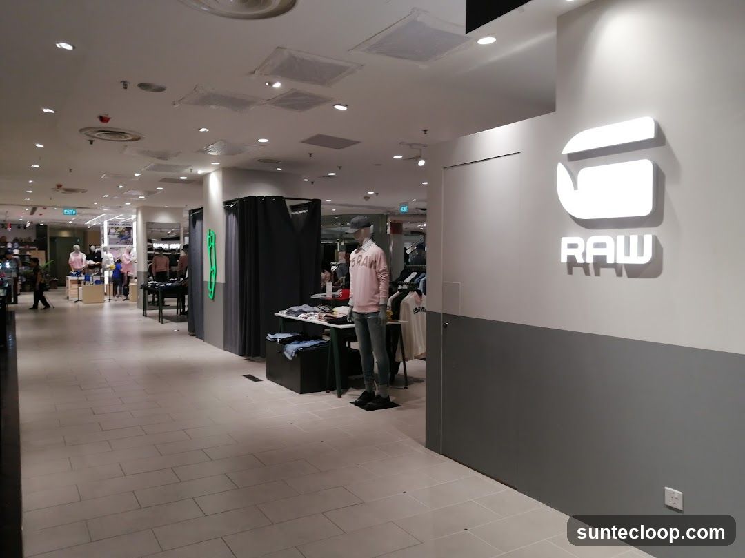 G-Star RAW Store Interior