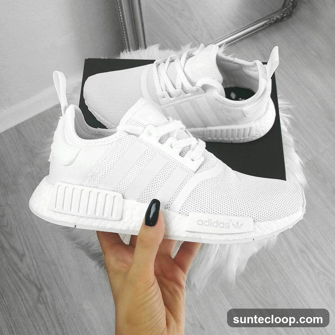 White Adidas Sneakers