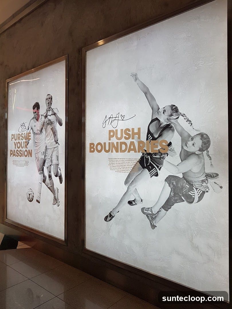 Sports-themed advertisements