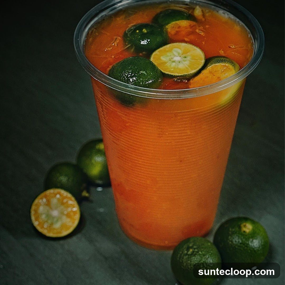 Orange Drink with Calamansi