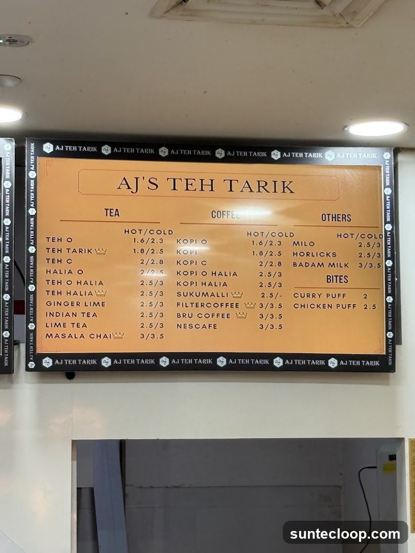 AJ'S TEH TARIK