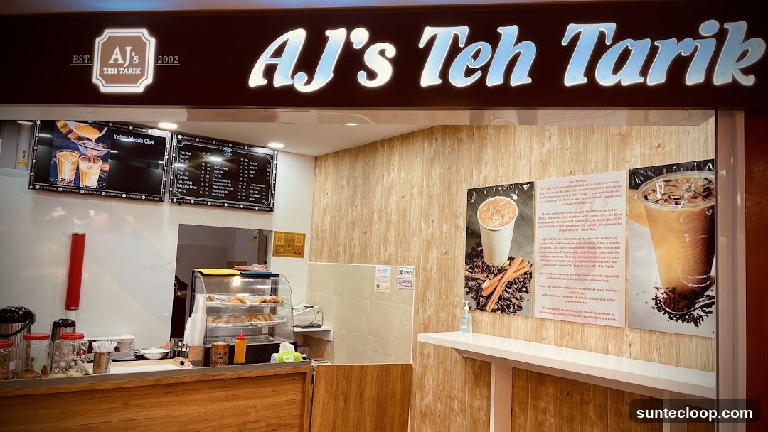 AJ's Teh Tarik Counter