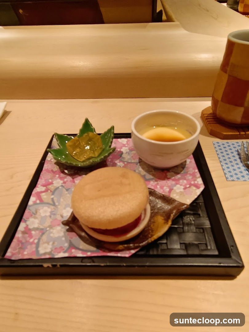 Miniature Burger and Dessert