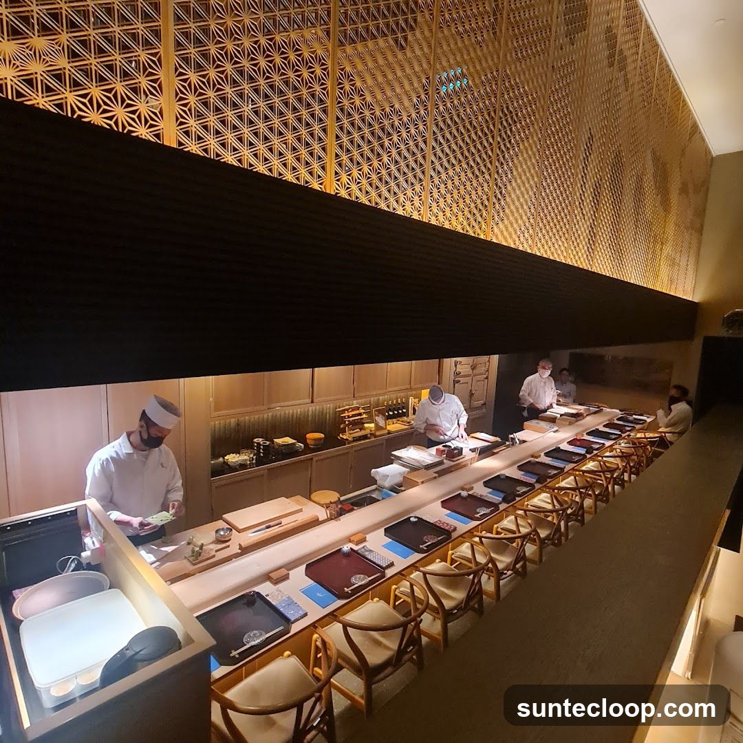 Sushi Bar with Chefs