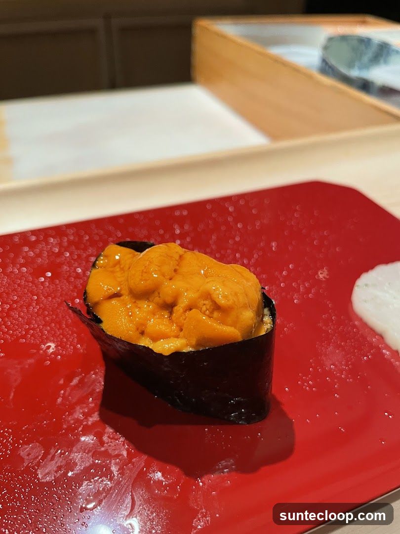 Uni Gunkan Maki Sushi