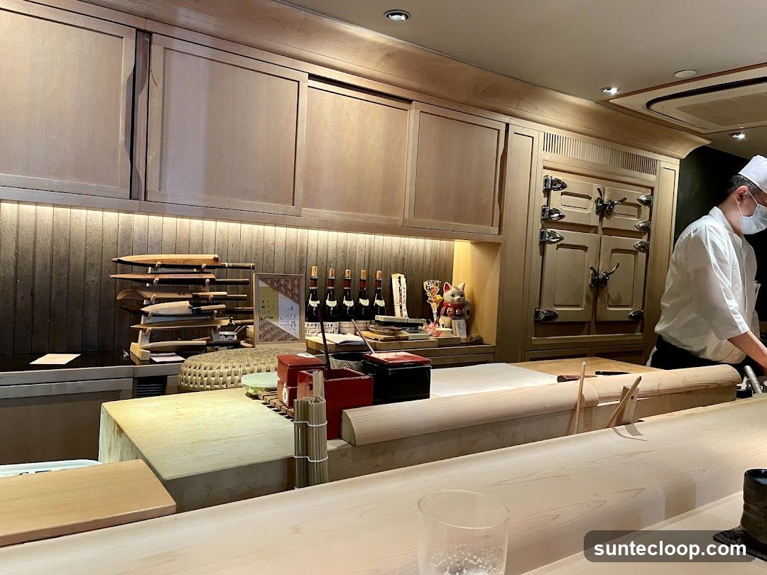 Sushi Counter with Chef