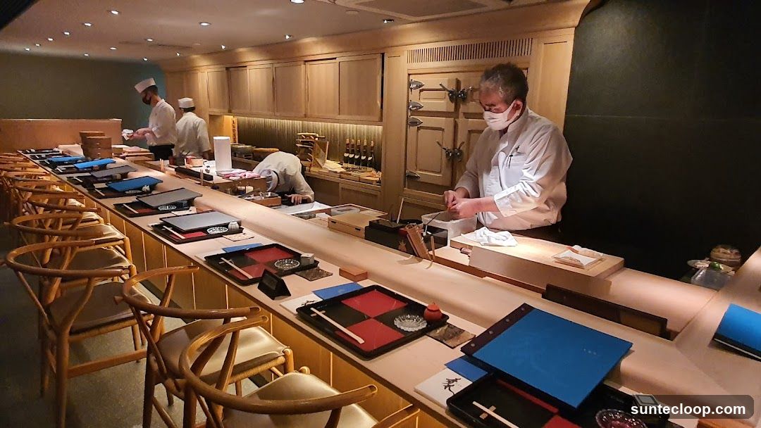 Sushi Restaurant Interior