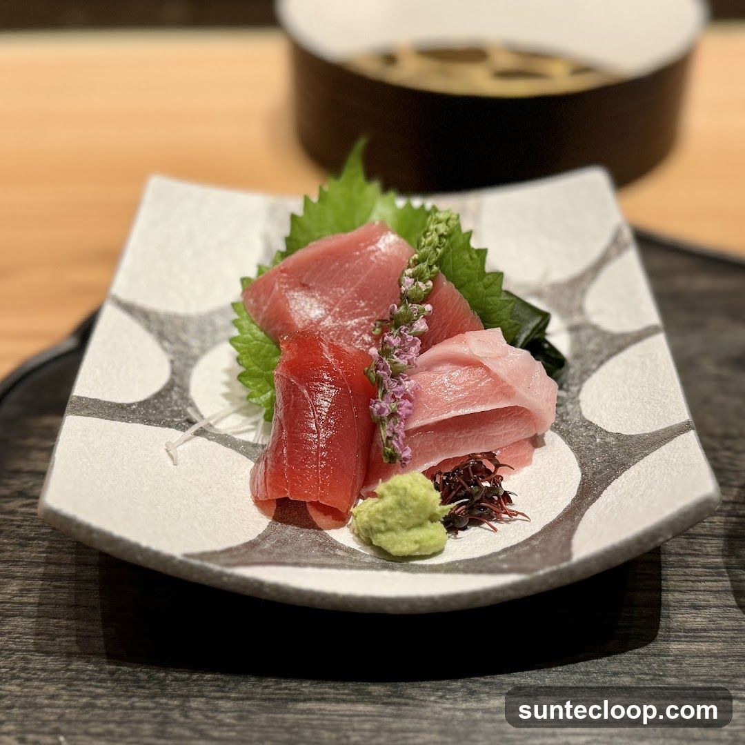 Tuna Sashimi Platter