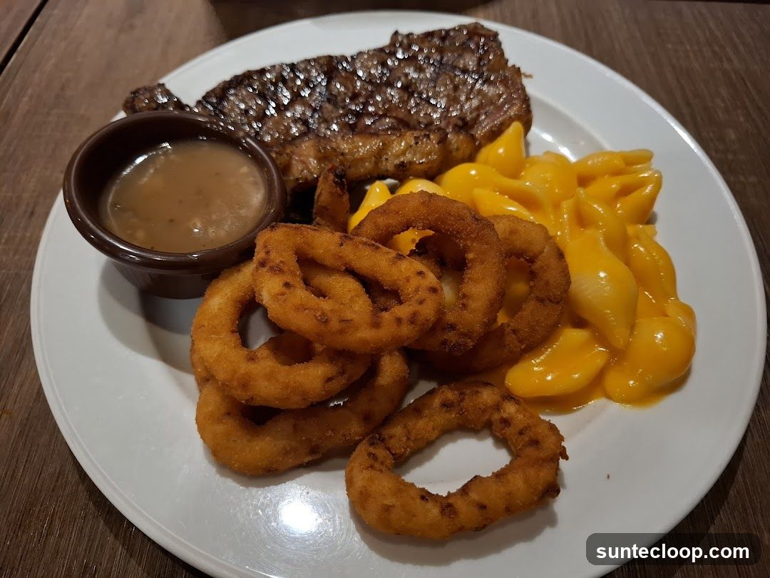 Steak Dinner with Sides