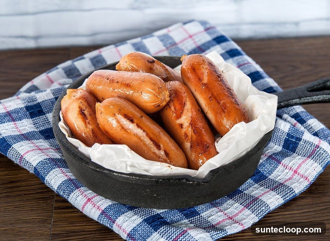 Sausages in a Skillet