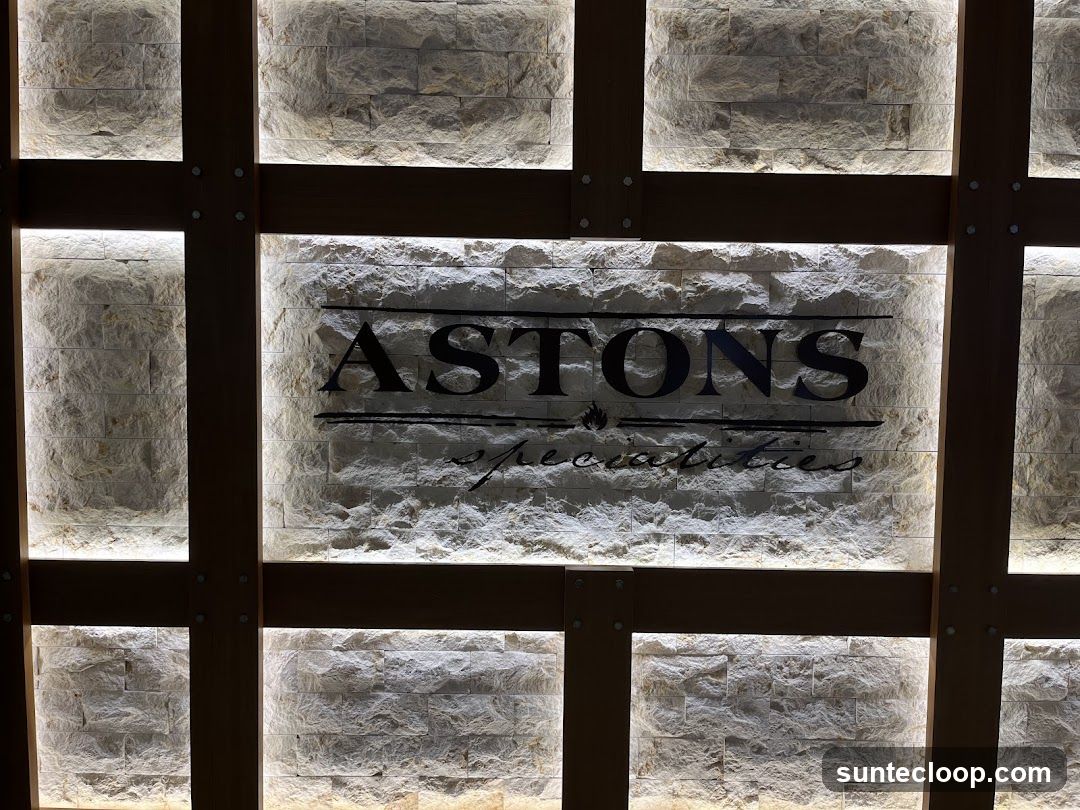 Aston's Specialties Sign