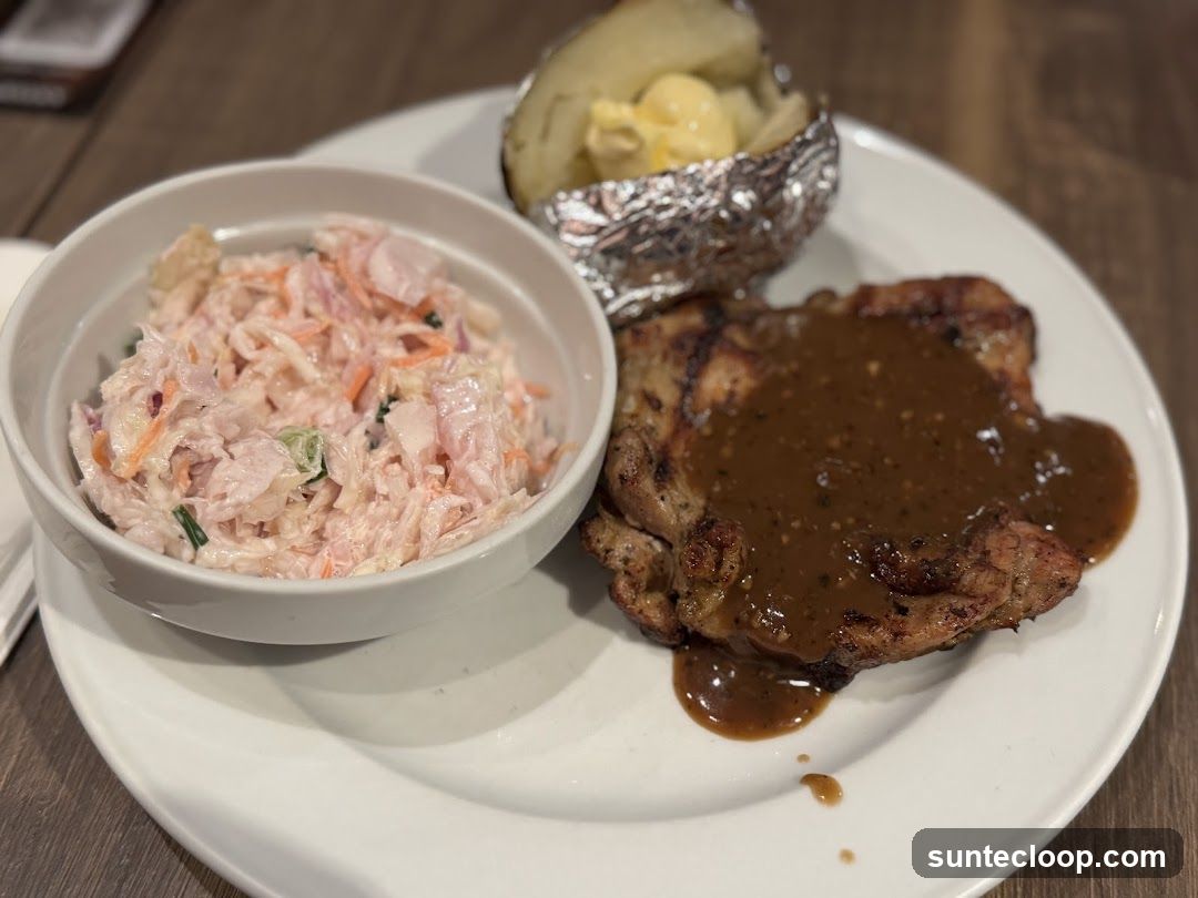 Chicken Steak Dinner