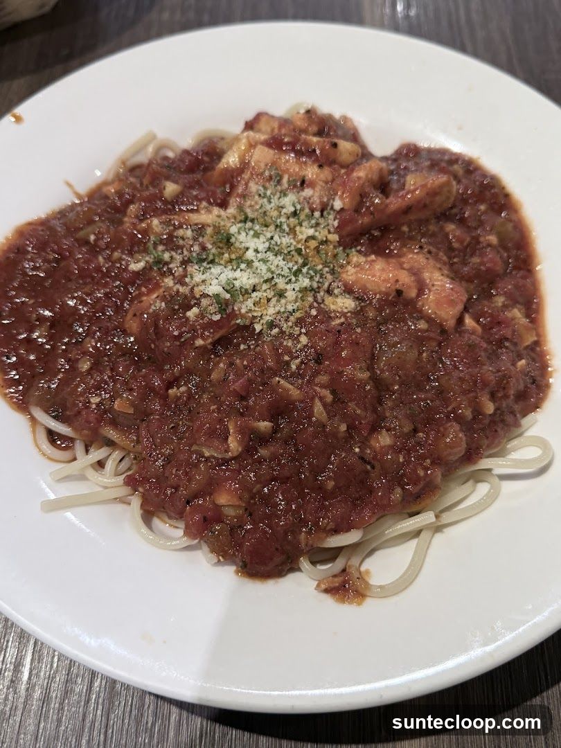 Spaghetti with Meat Sauce