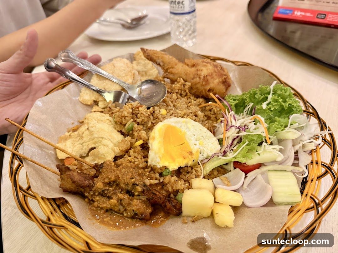 Nasi Goreng Platter