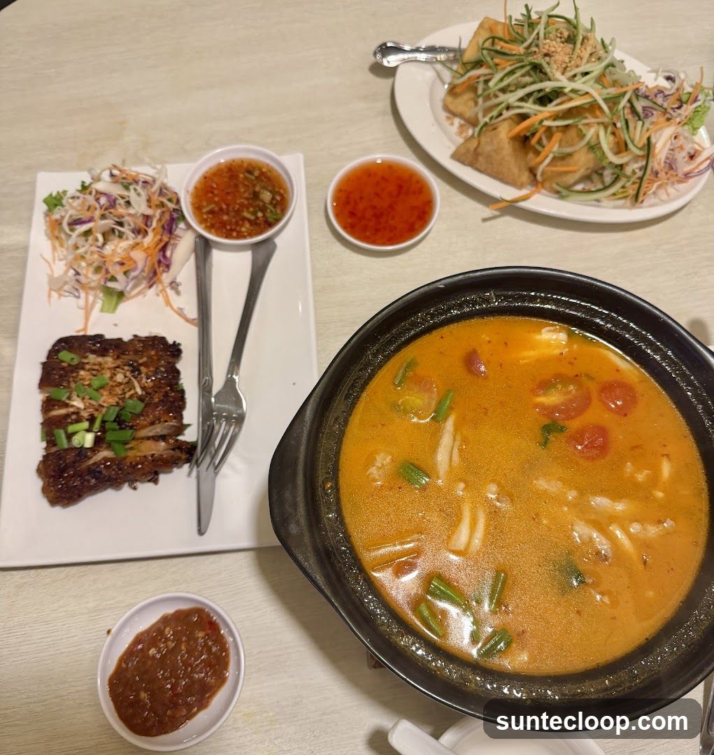 Thai Food Spread