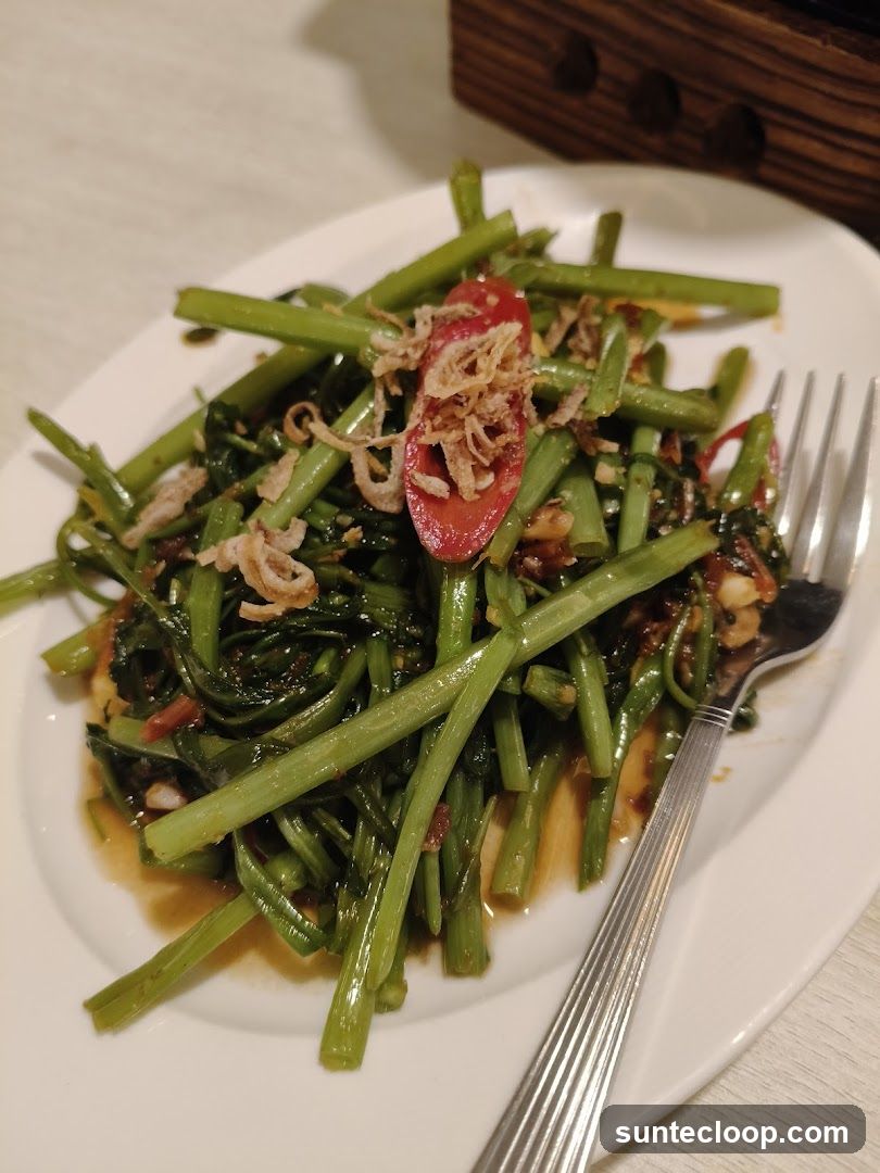 Stir-fried Water Spinach