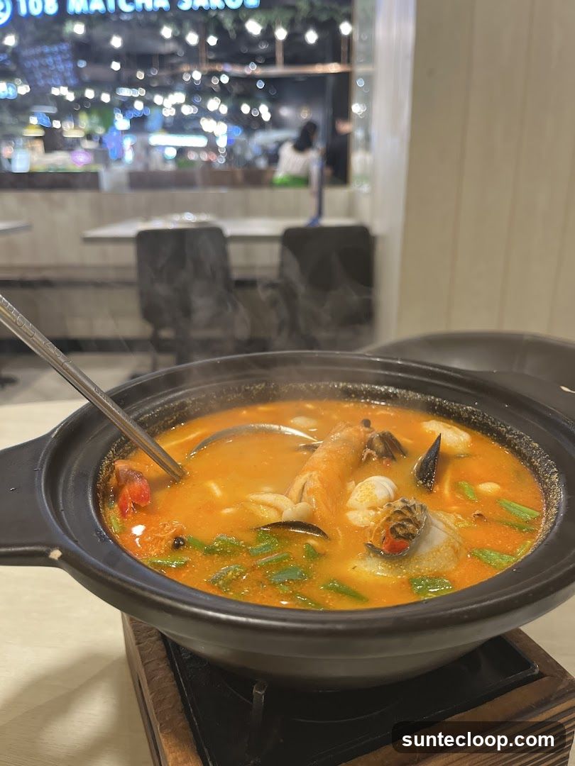 Seafood Tom Yum Soup