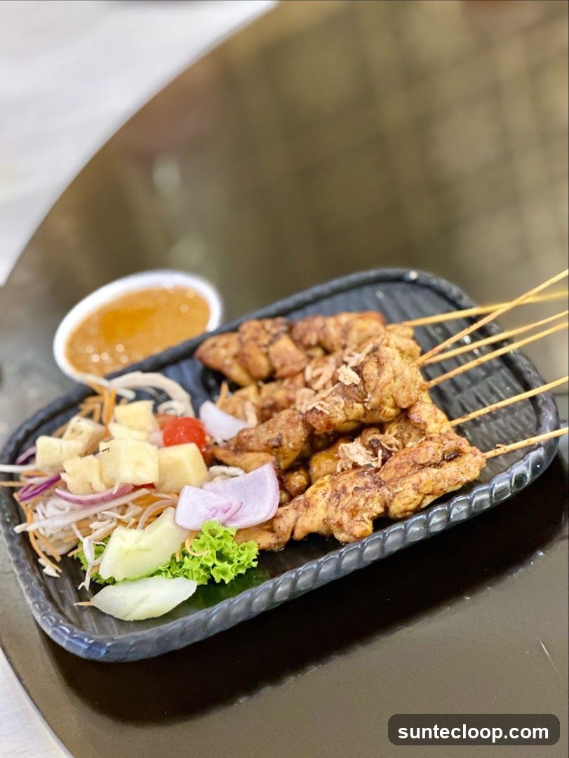Chicken Satay Skewers