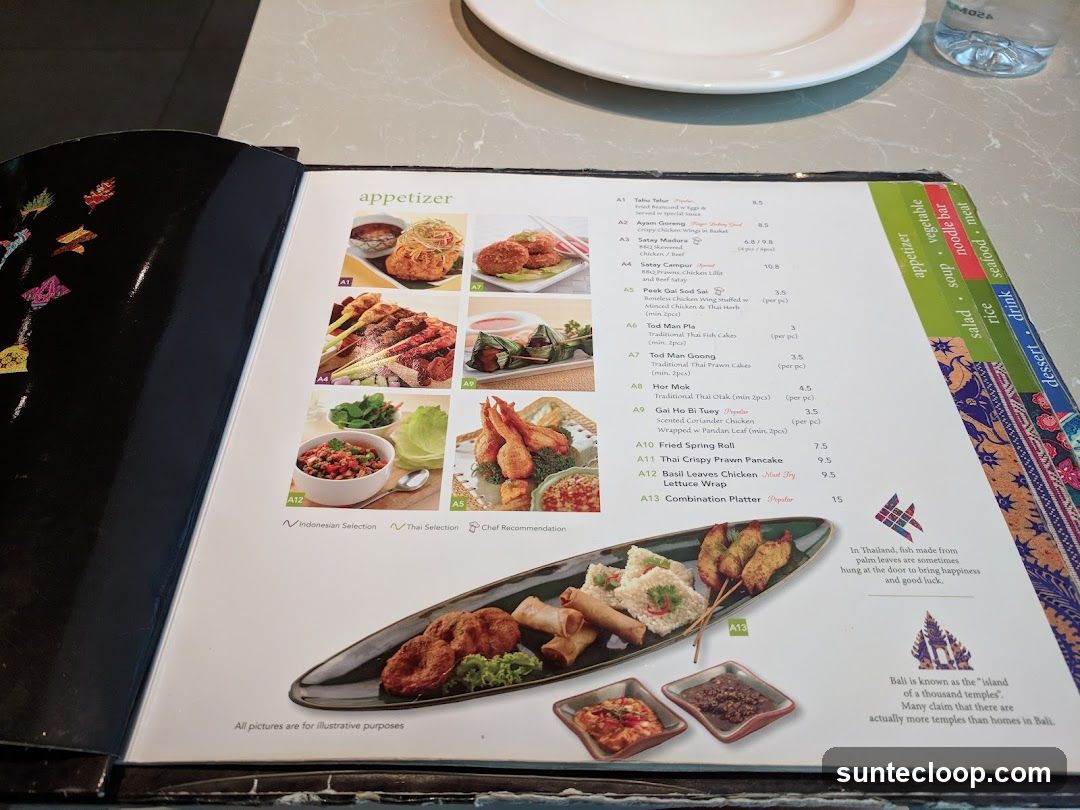 Appetizer Menu