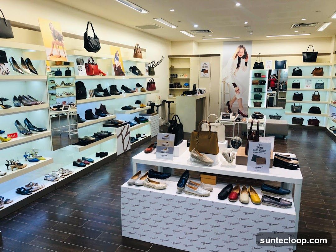 Shoe and Handbag Store Interior