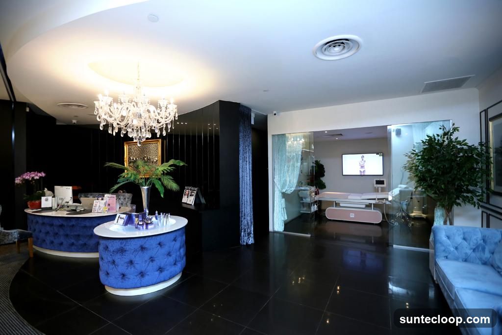 Luxurious Spa Reception Area