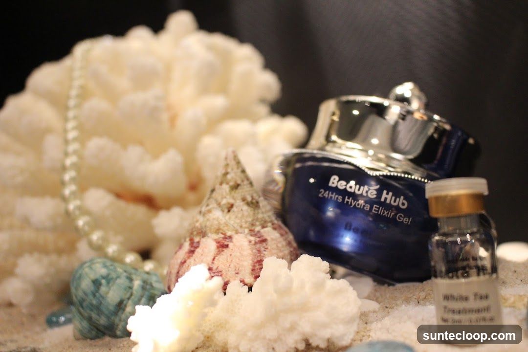 Skincare Products Display
