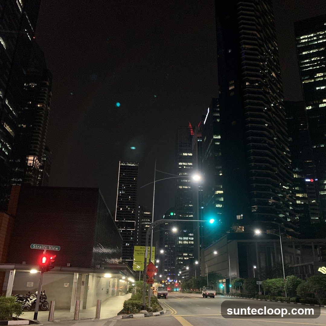 City Street at Night