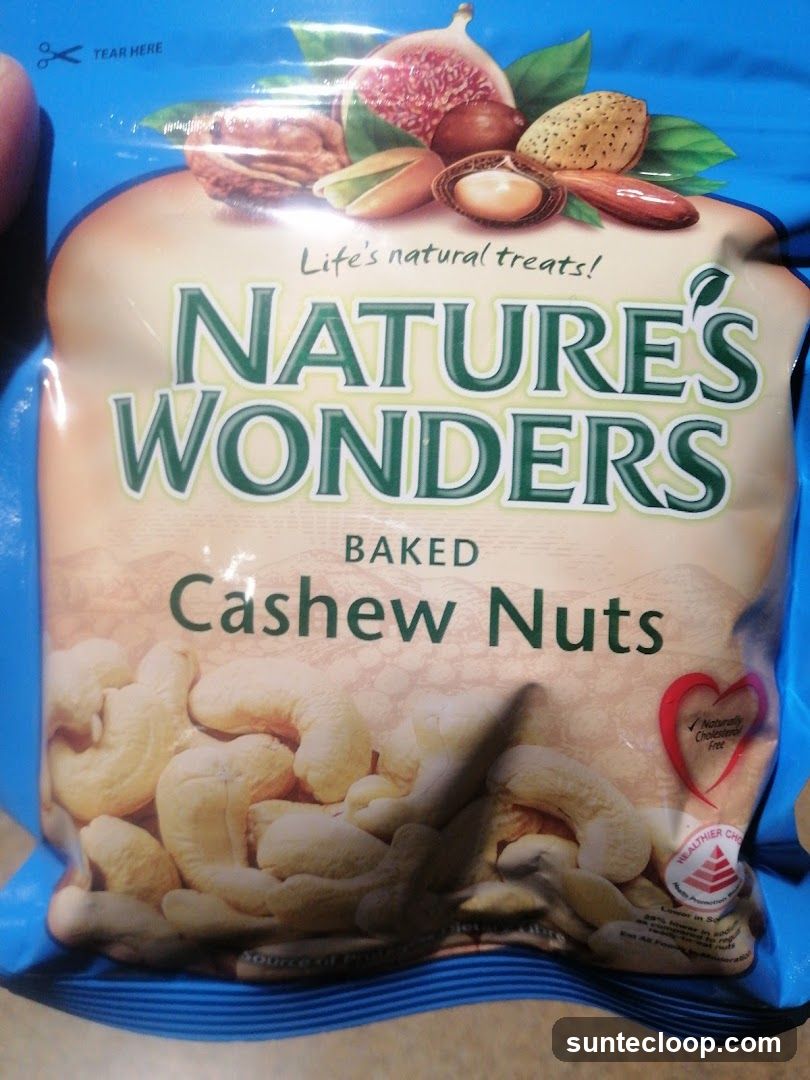 Nature's Wonders Baked Cashew Nuts