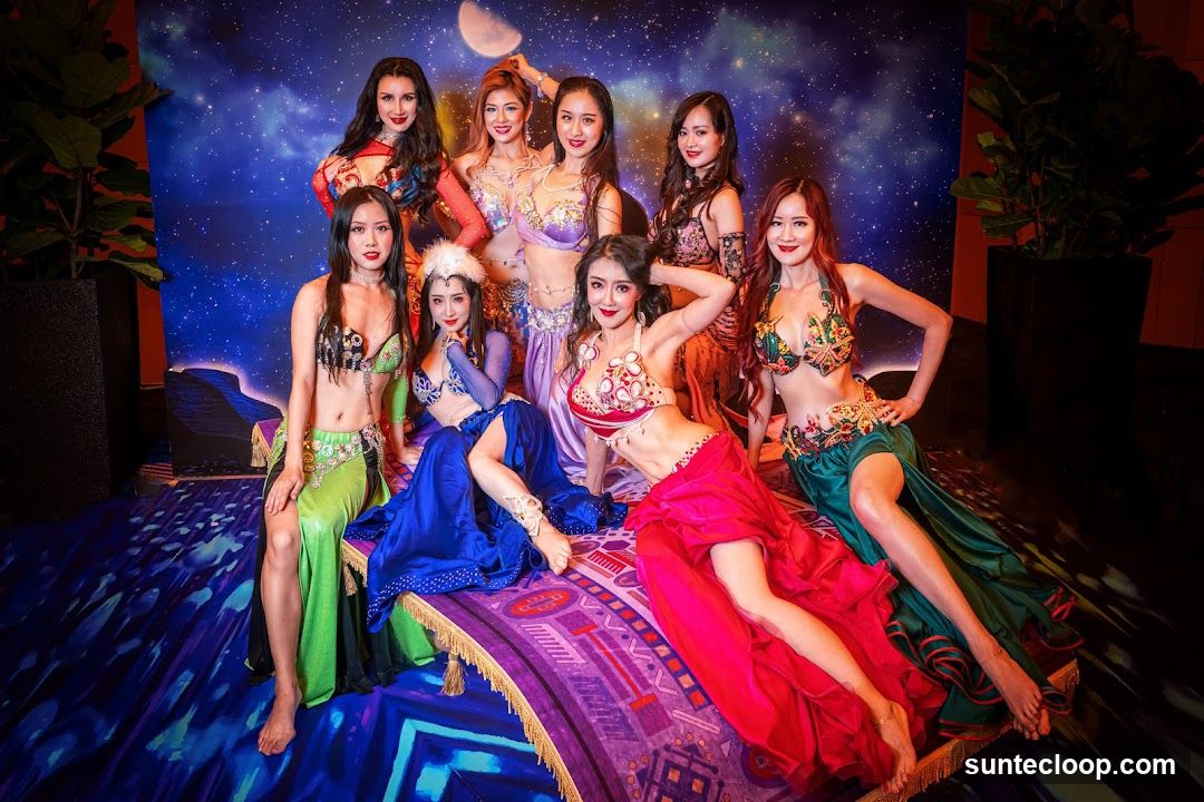 Belly Dancers Posing