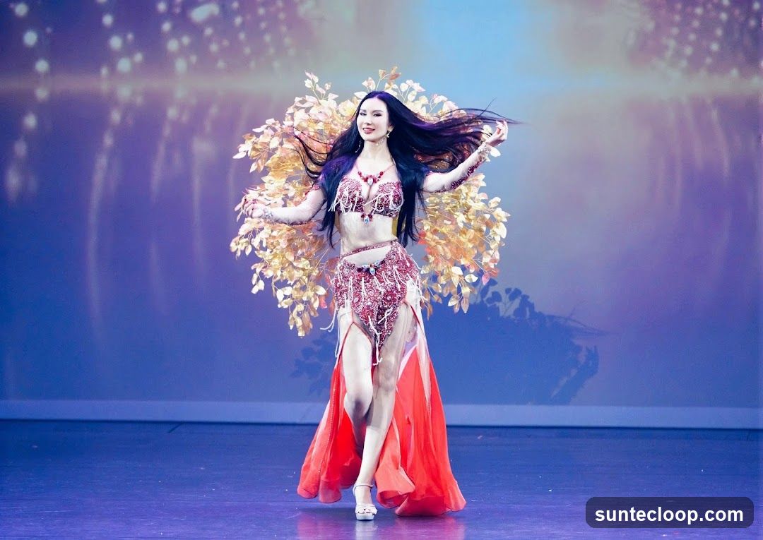 Belly Dancer on Stage