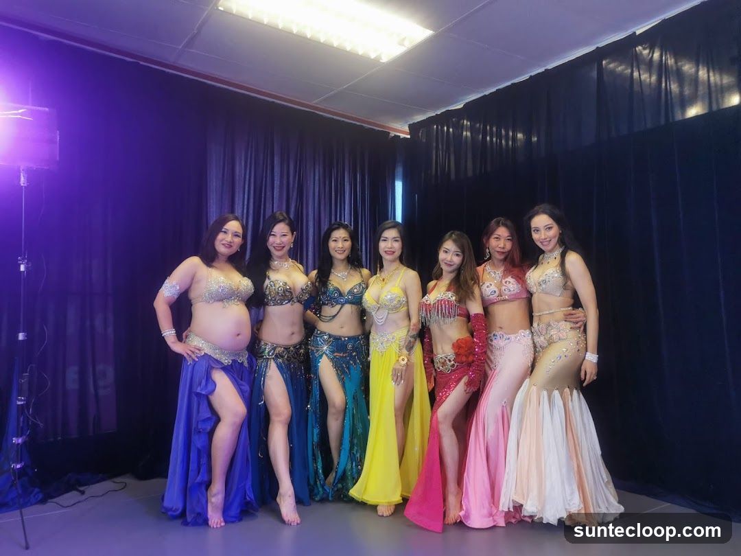 Belly Dancers Posing