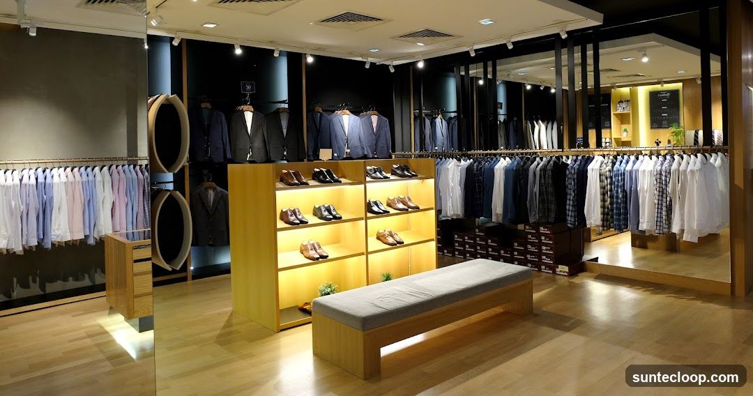 Men's Clothing Store Interior