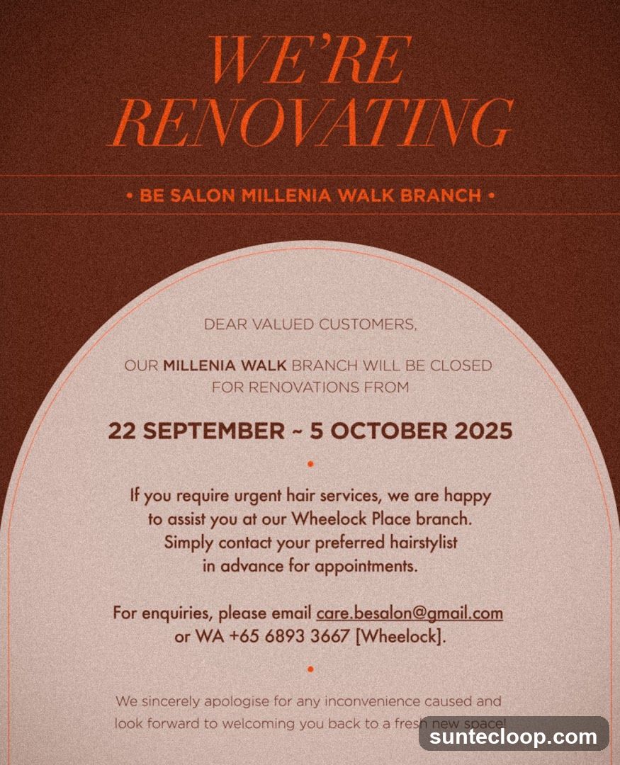 Renovation Notice
