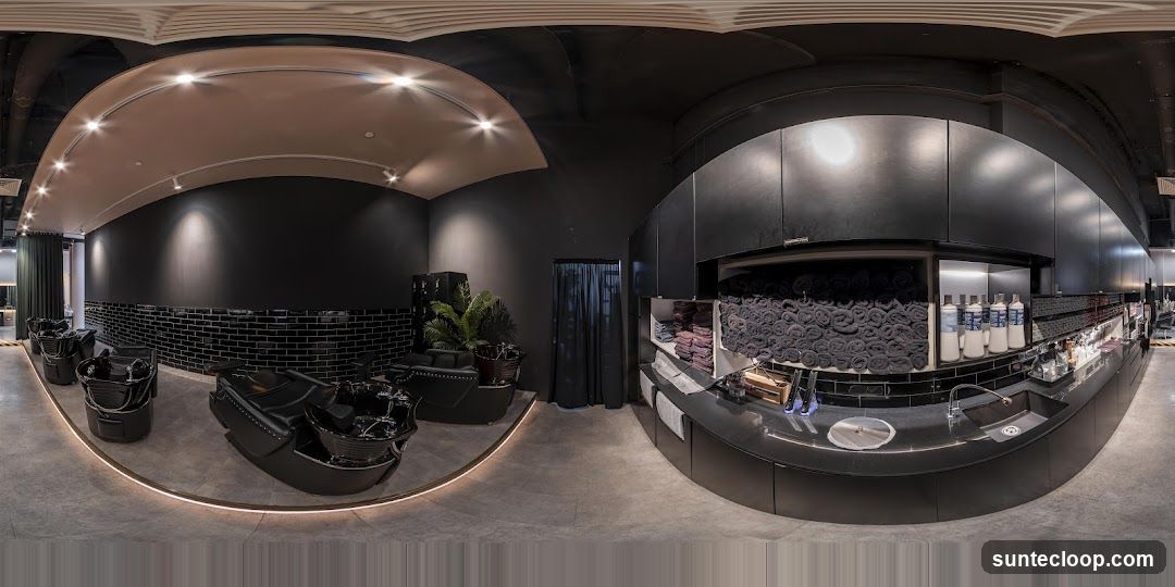 Modern Hair Salon Interior