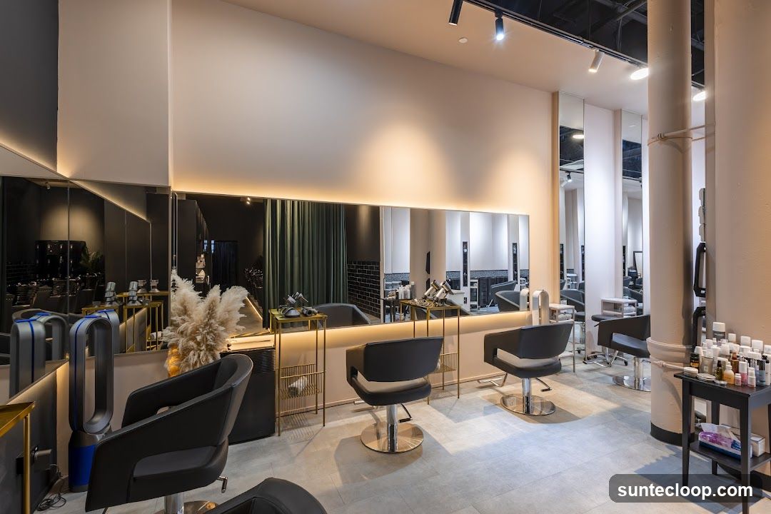 Modern Hair Salon Interior