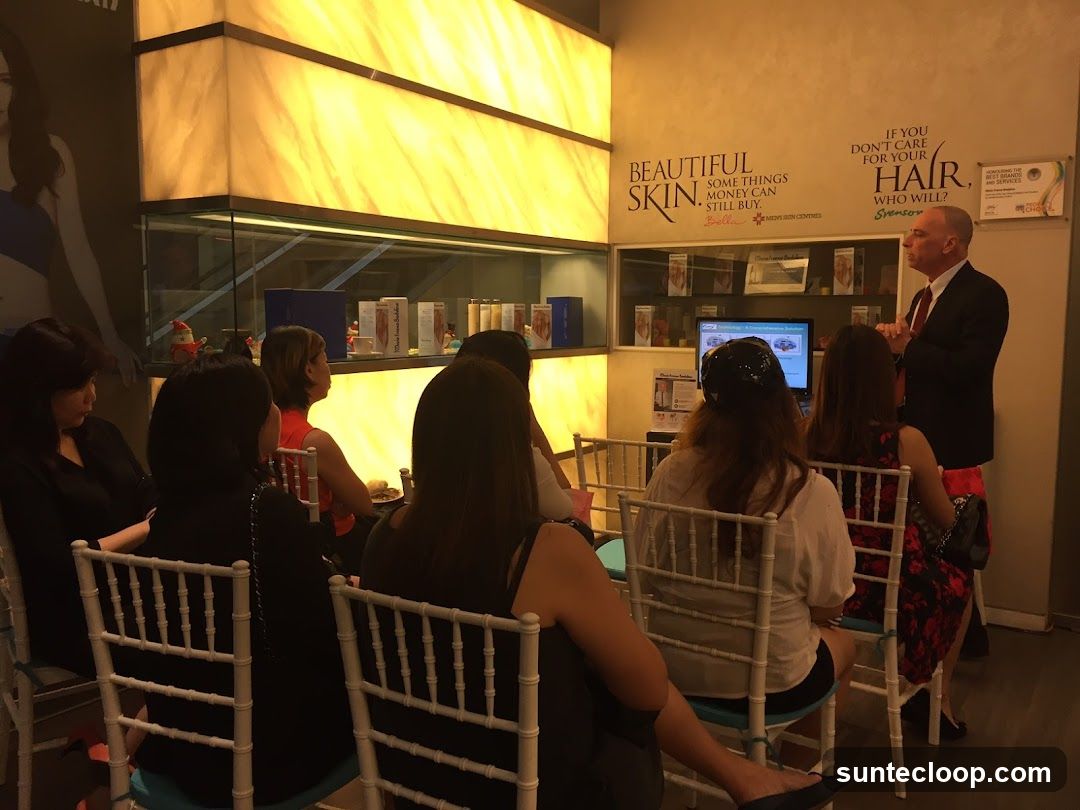 Presentation in a Salon